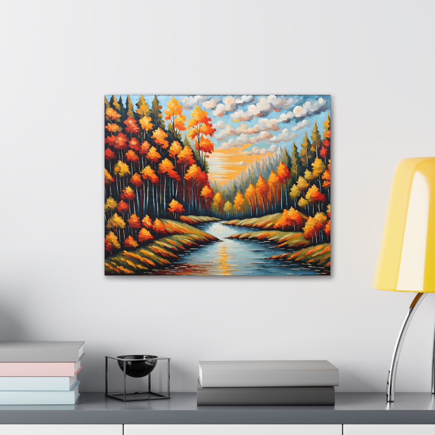 Summer’s End: Classic Oil Painting Wall Décor