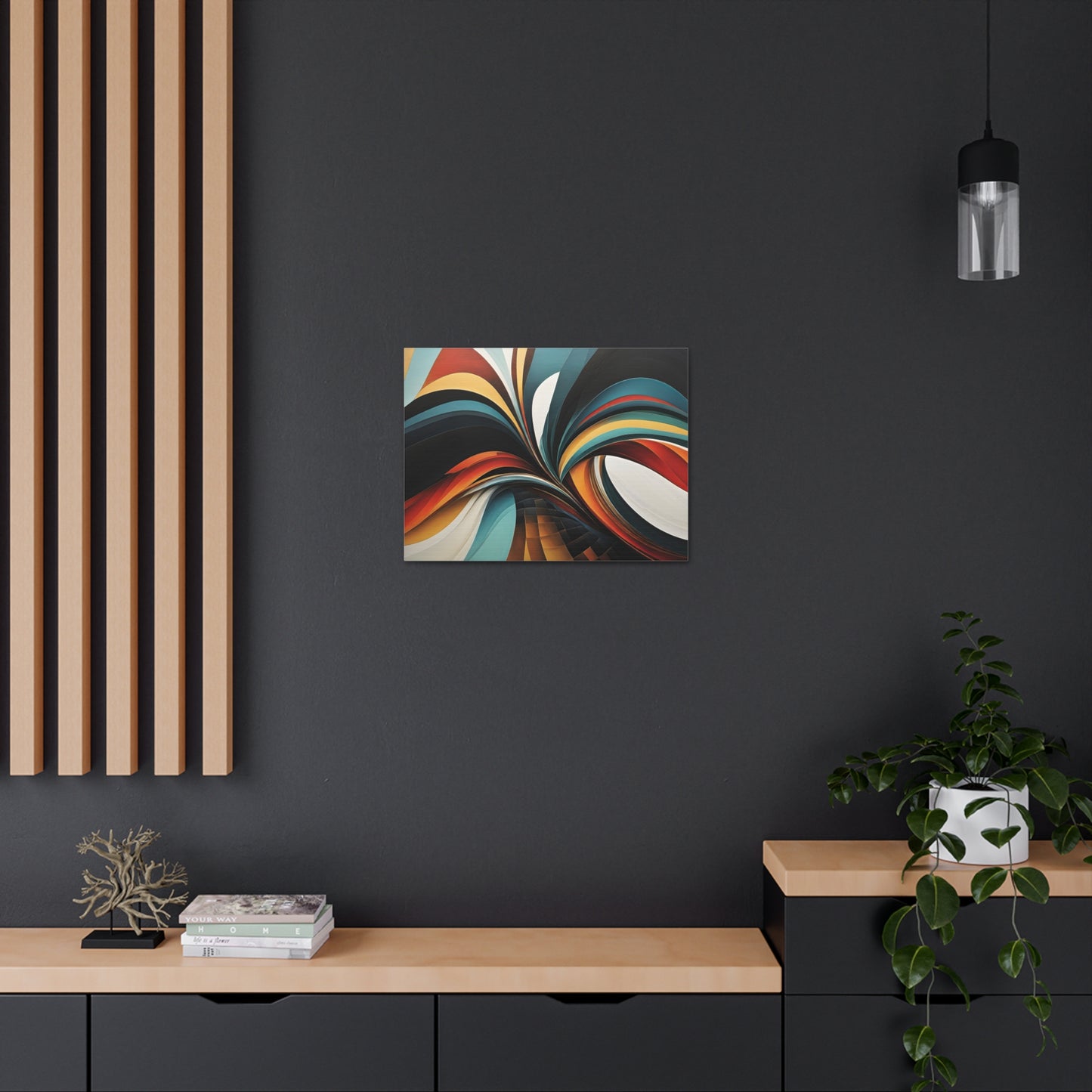 Spectrum Harmony: Abstract Wall Décor