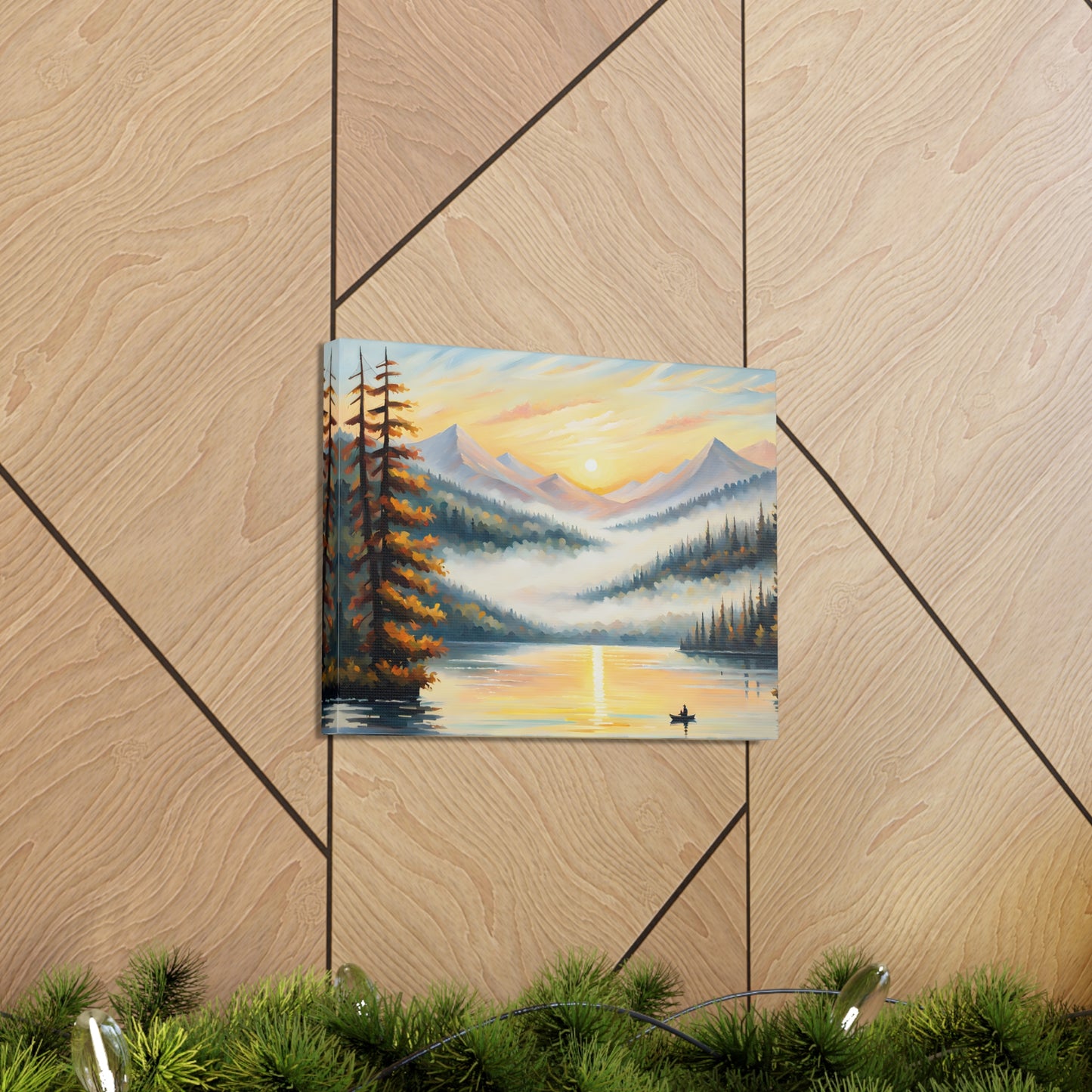 Enchanted Bay: Classic Oil Painting Wall Décor