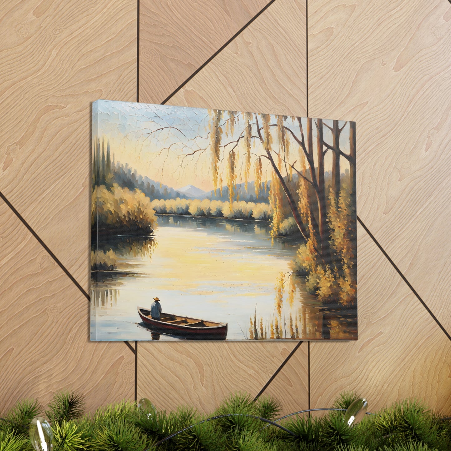 Enchanted Brook: Classic Oil Painting Wall Décor