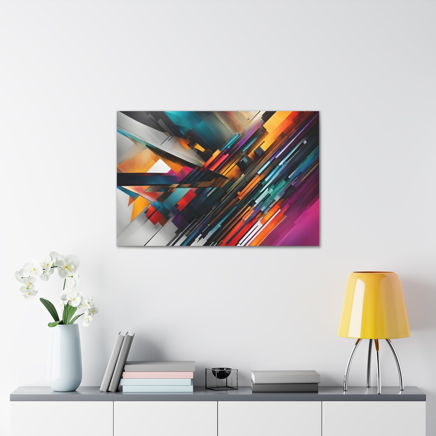 Celestial Glow: Abstract Wall Décor