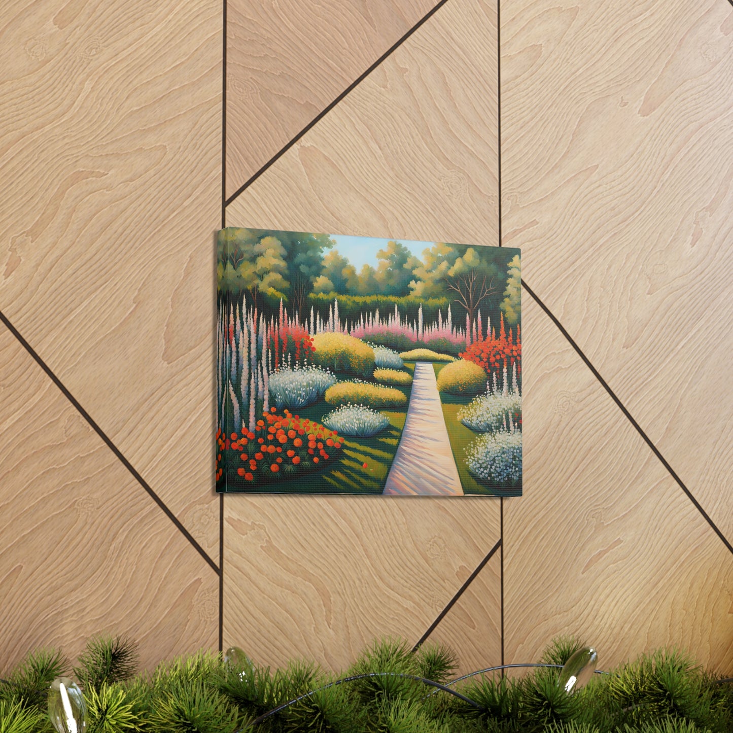 Forest Pathway: Classic Oil Painting Wall Décor