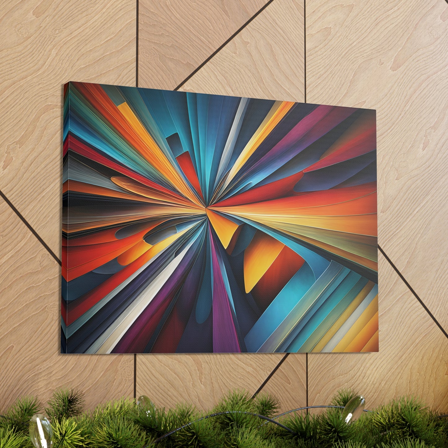 Solar Pathways: Abstract Wall Décor