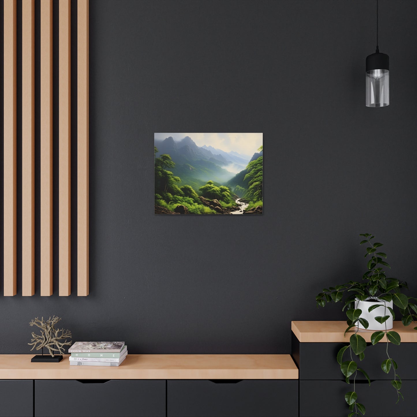 Mystical Range: Nature's Grandeur Wall Décor