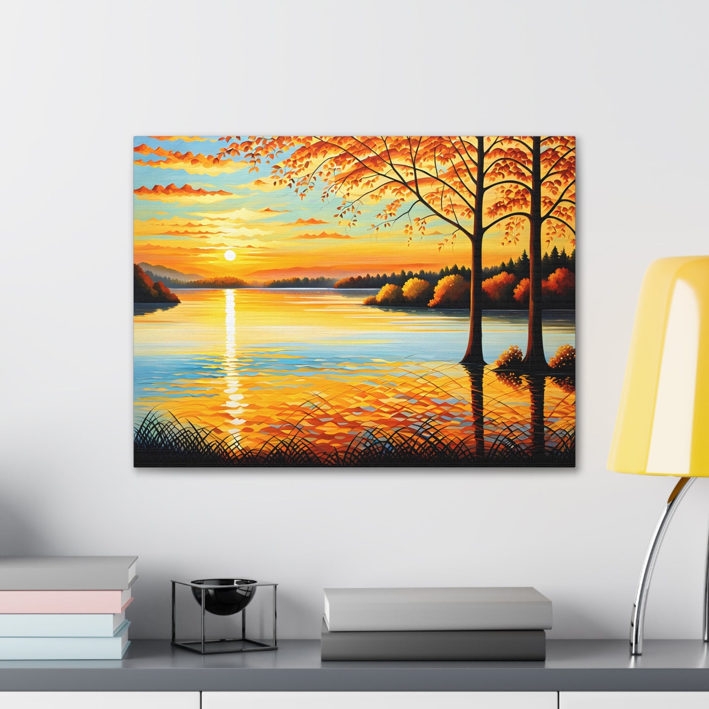 Summer’s Solace: Classic Oil Painting Wall Décor