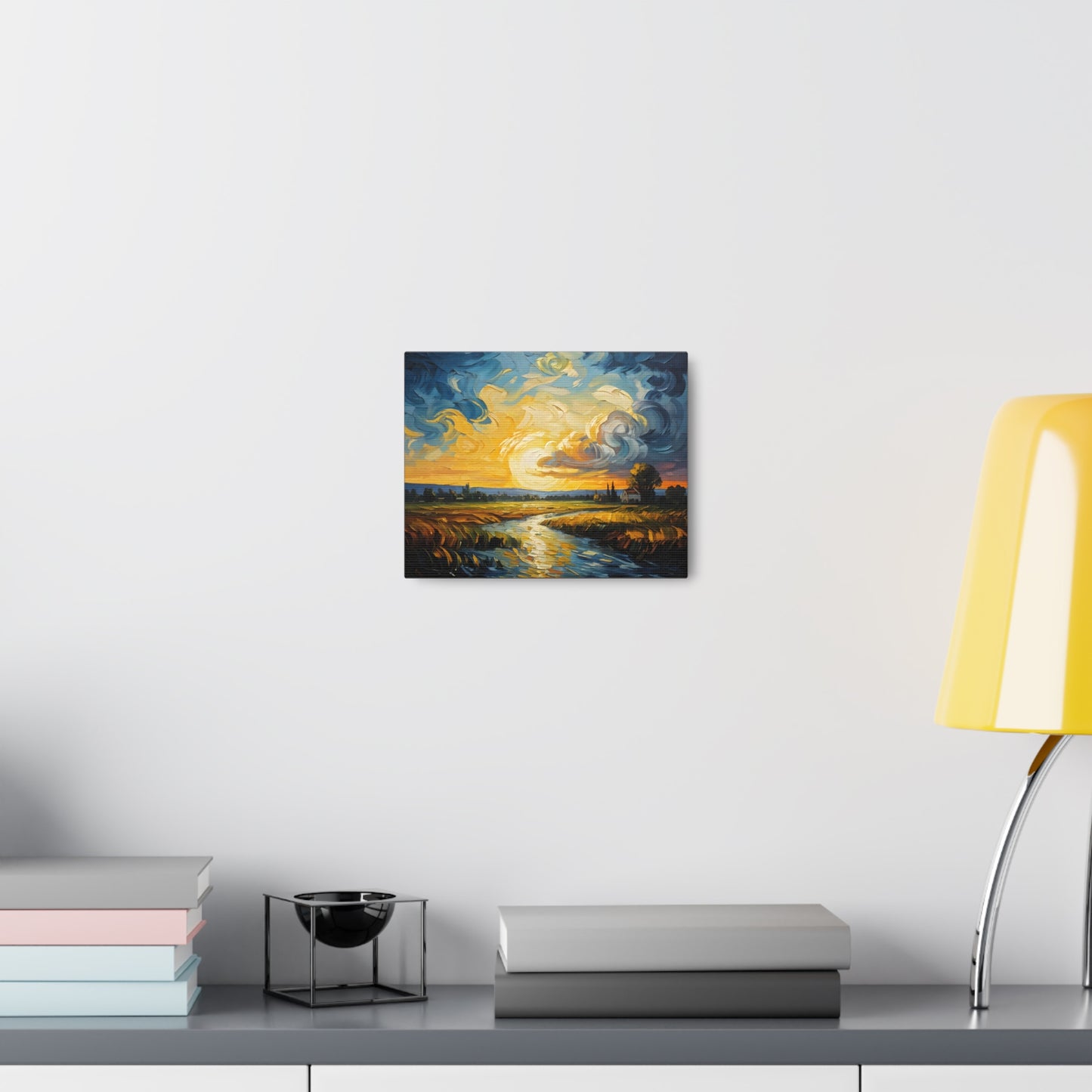 River’s Bend: Classic Oil Painting Wall Décor