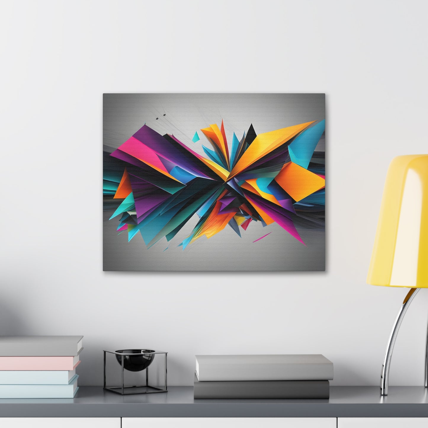 Spectrum Whispers: Abstract Wall Décor