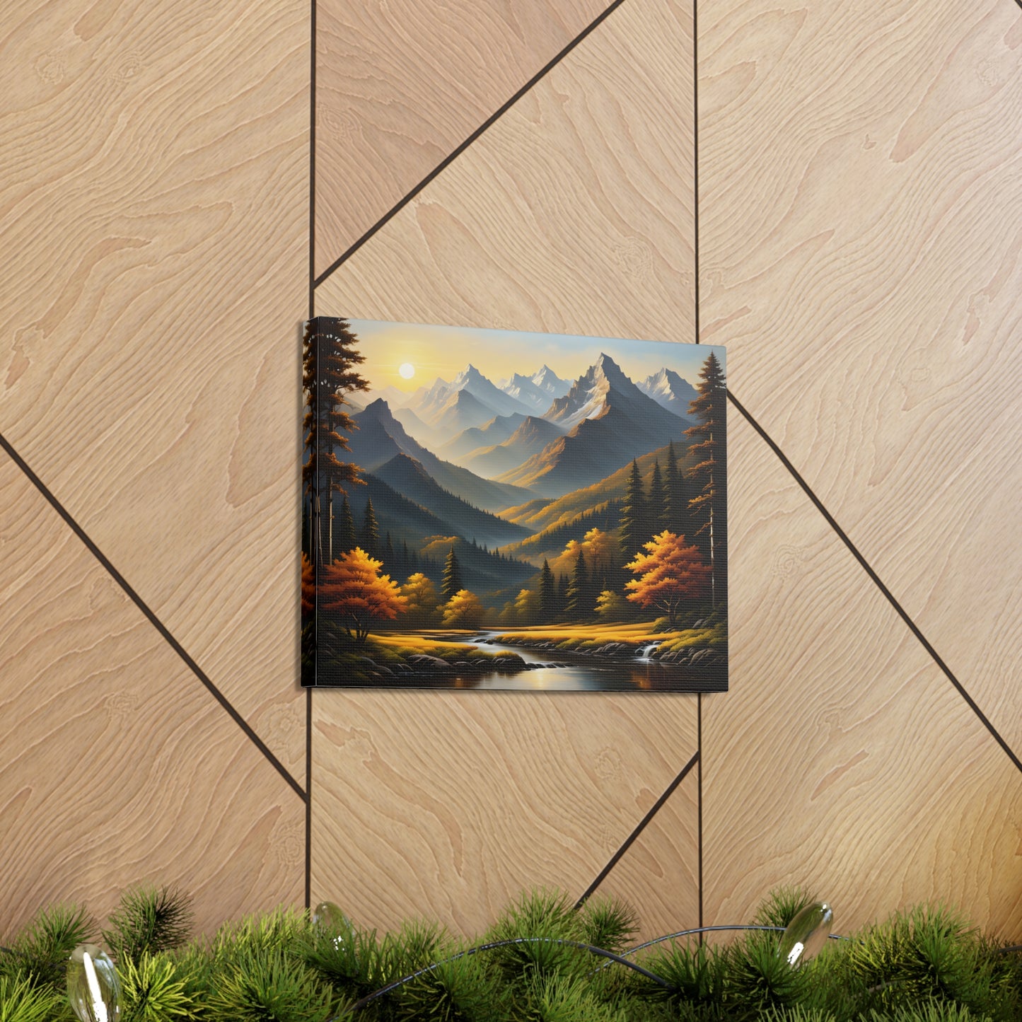 Abyssal Alpine: Nature's Grandeur Wall Décor