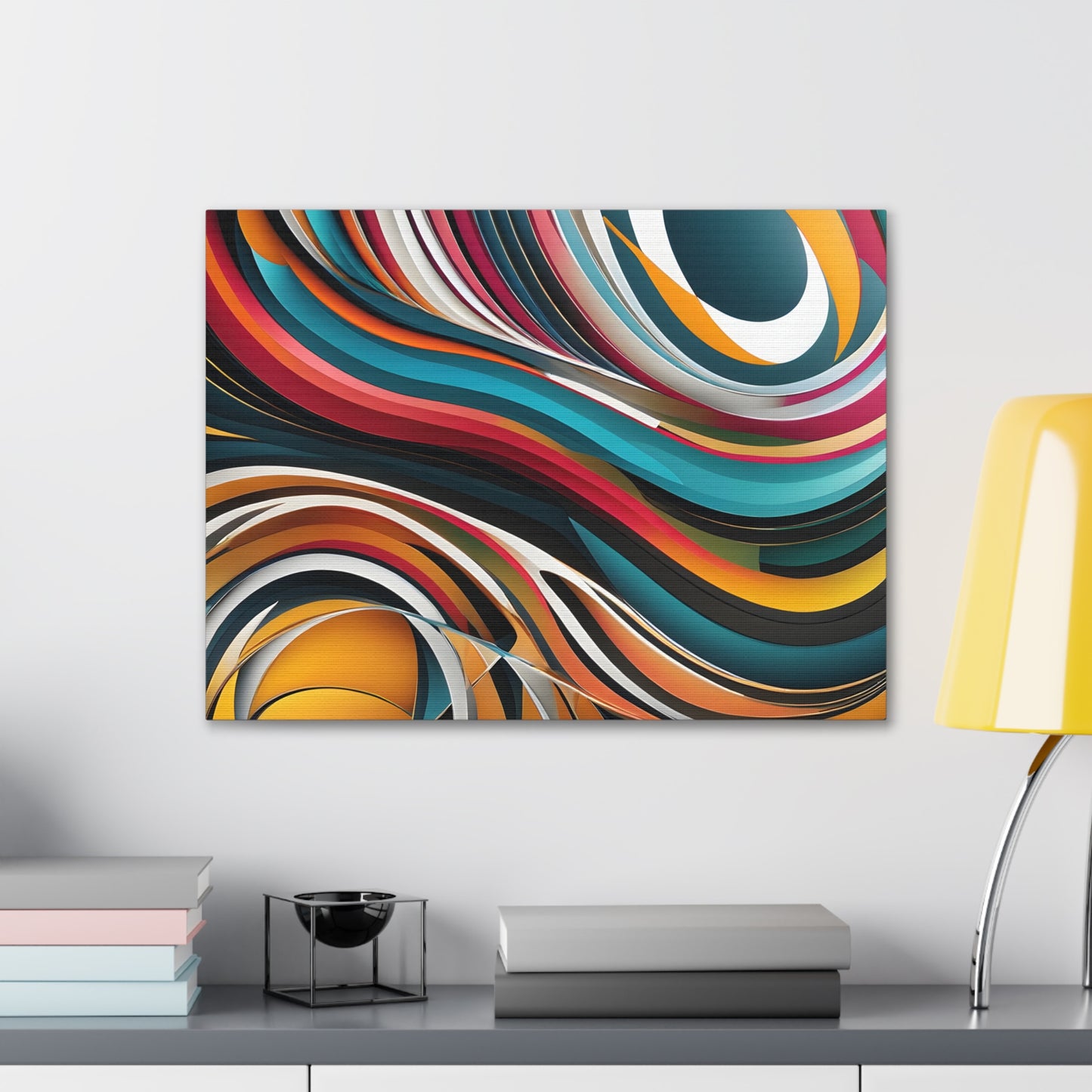 Mystic Streams: Abstract Wall Décor