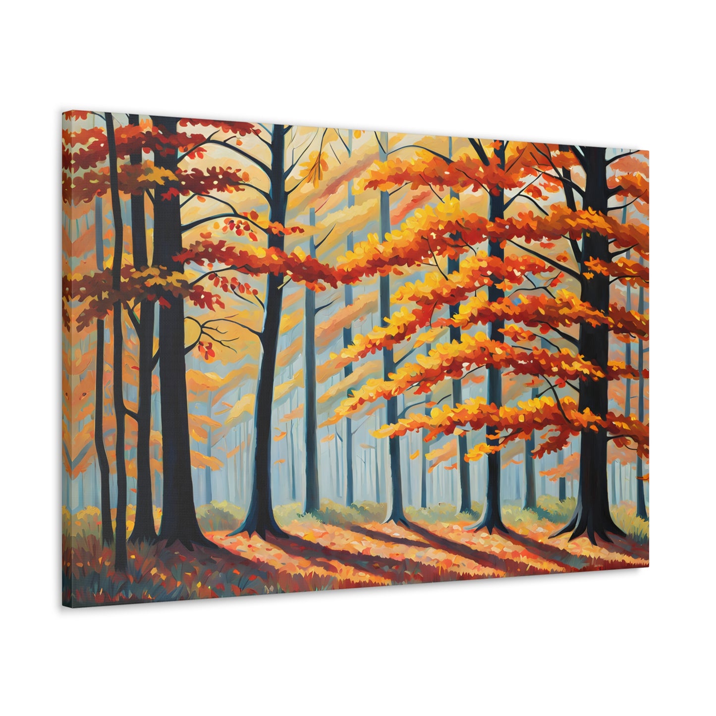 Autumn Hues: Classic Oil Painting Wall Décor