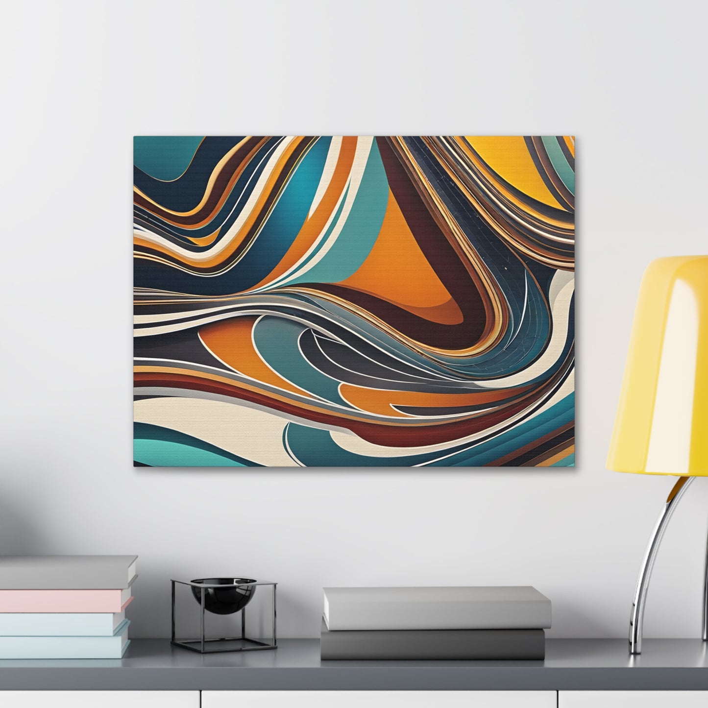 Sublime Waves: Abstract Wall Décor