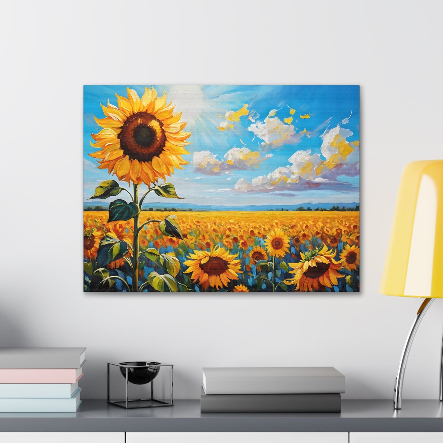 Dawn’s Glow: Classic Oil Painting Wall Décor