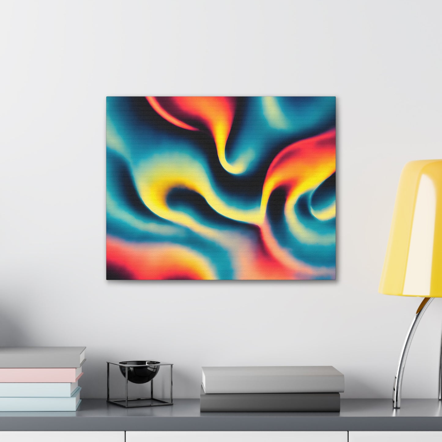 Trippy Bliss: Abstract Colors Wall Décor