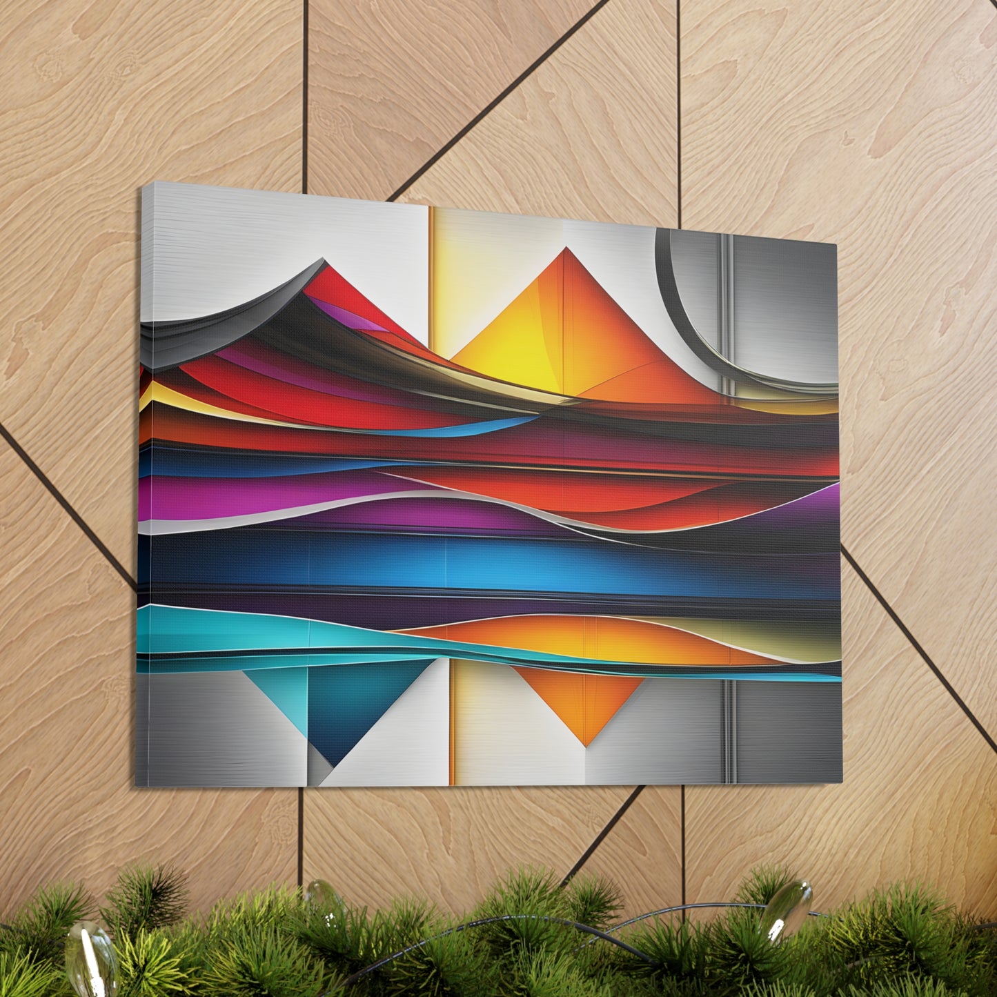 Liquid Mirage: Abstract Wall Décor