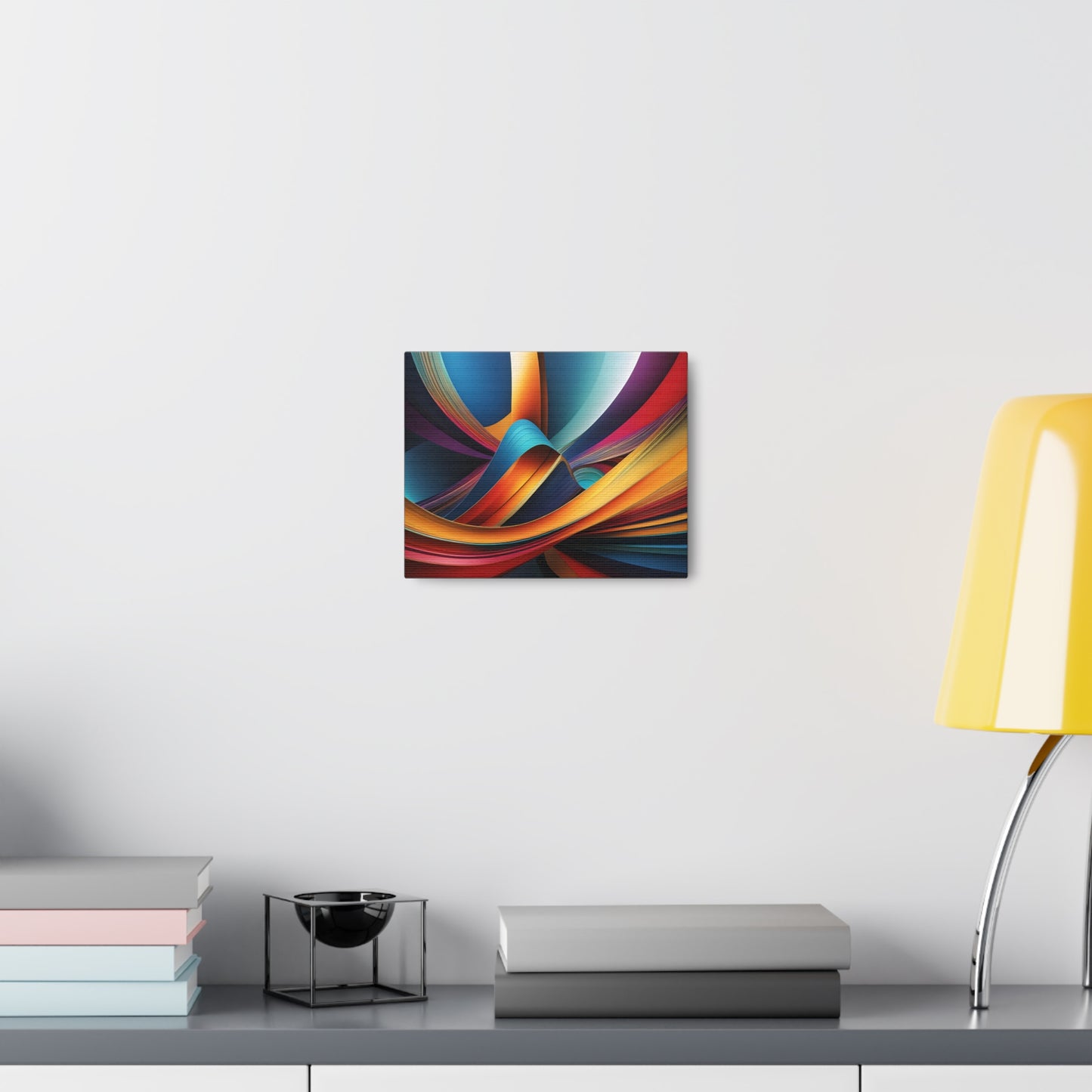 Etheric Waves: Abstract Wall Décor