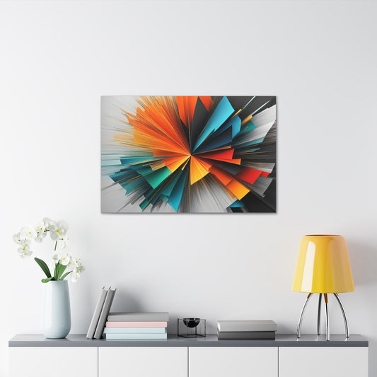 Enigmatic Vibrations: Abstract Wall Décor