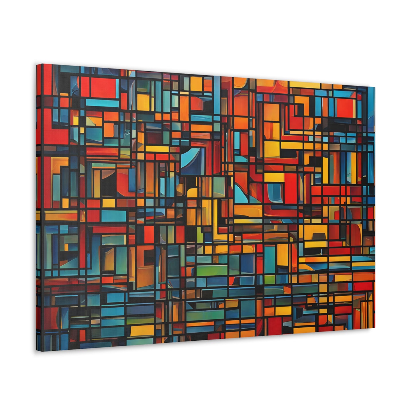 Chromatic Field: Abstract Wall Décor