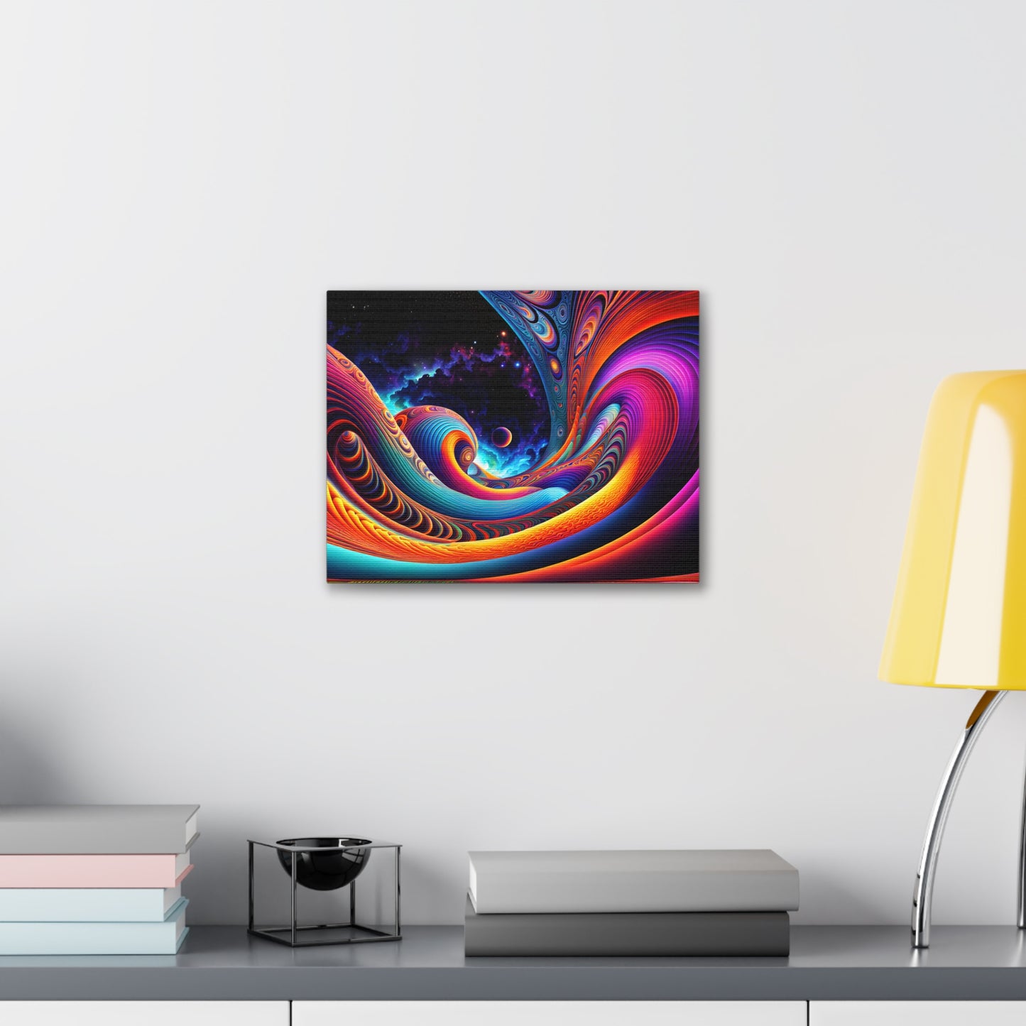 Galactic Groove: Psychedelic Wall Décor