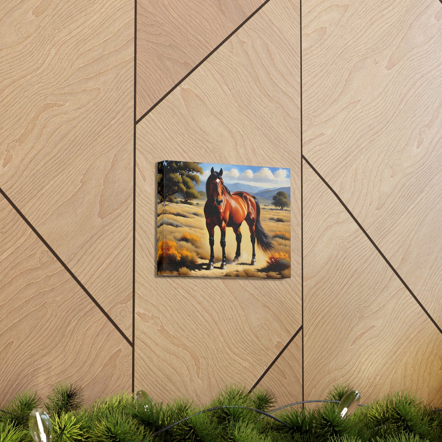 Serene Horse: Animal Wall Décor