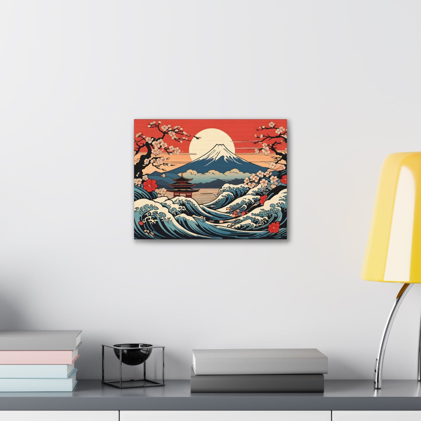 Crashing Monastery: Ukiyo-e Wall Décor