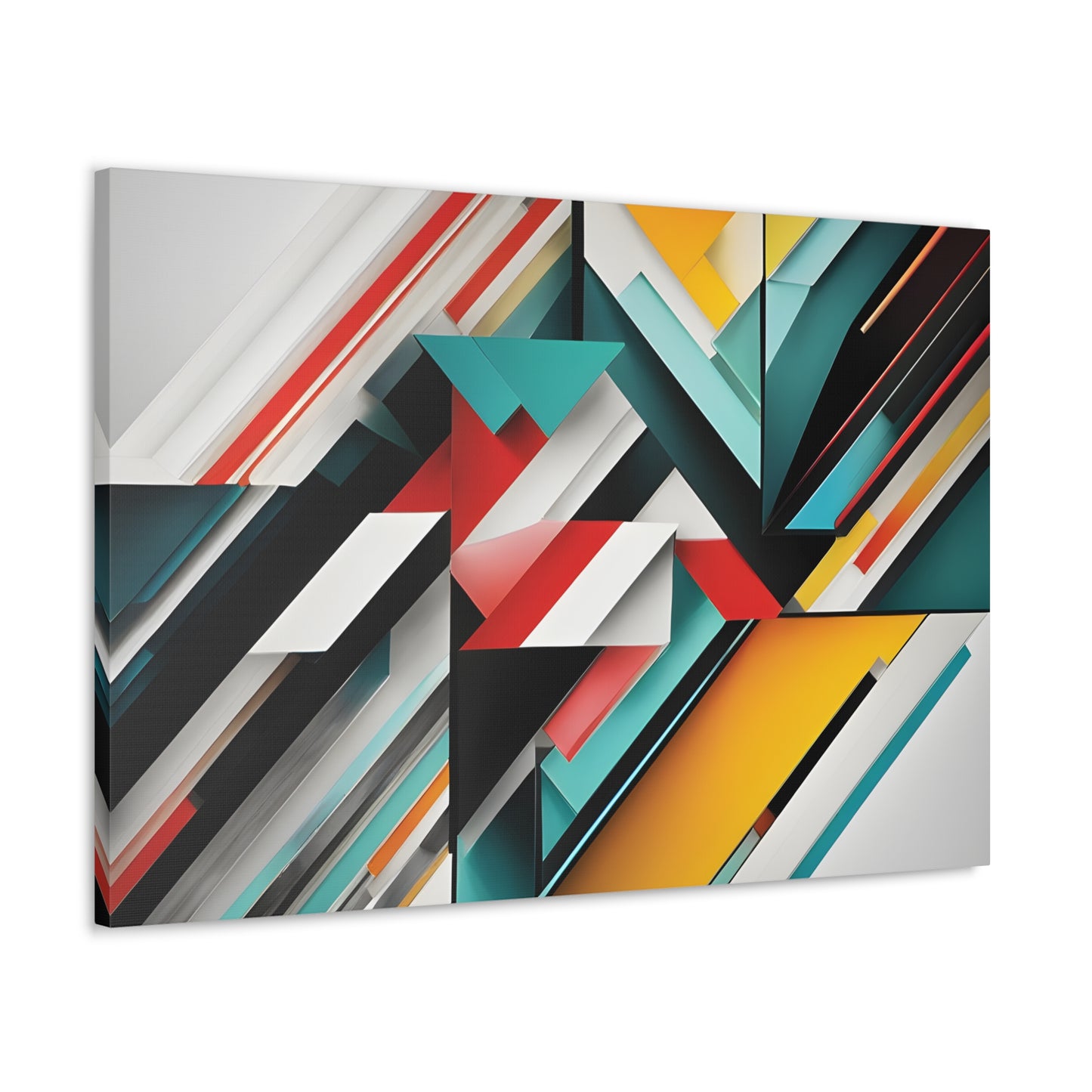 Serene Streams: Abstract Wall Décor