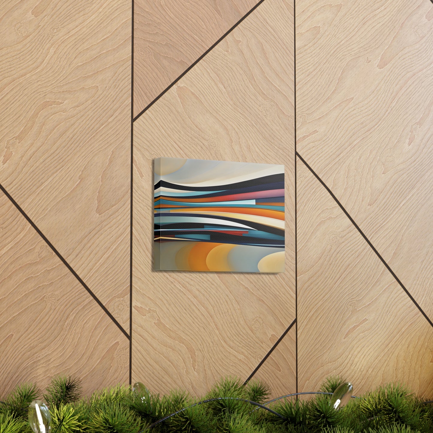 Celestial Tides: Abstract Wall Décor