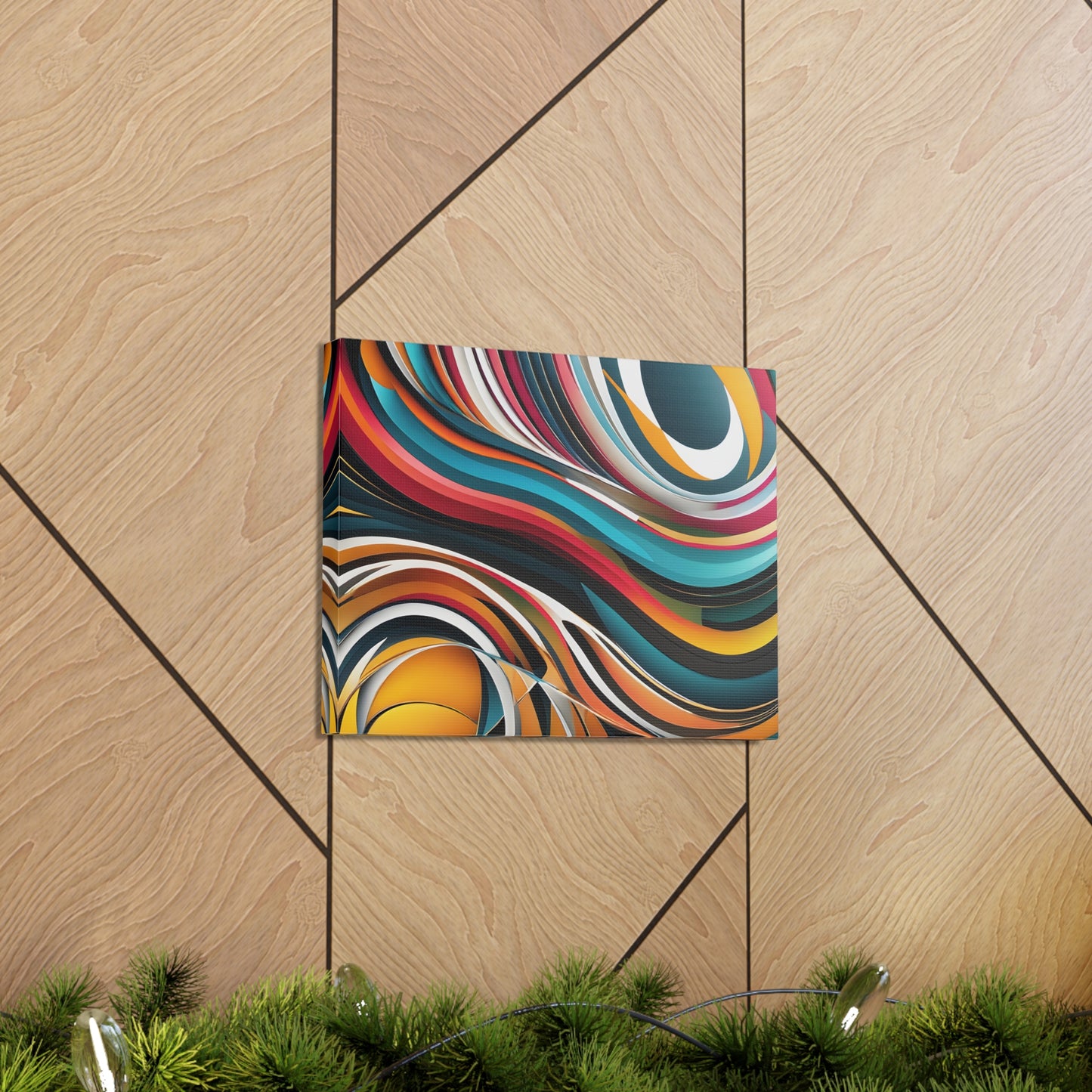 Mystic Streams: Abstract Wall Décor