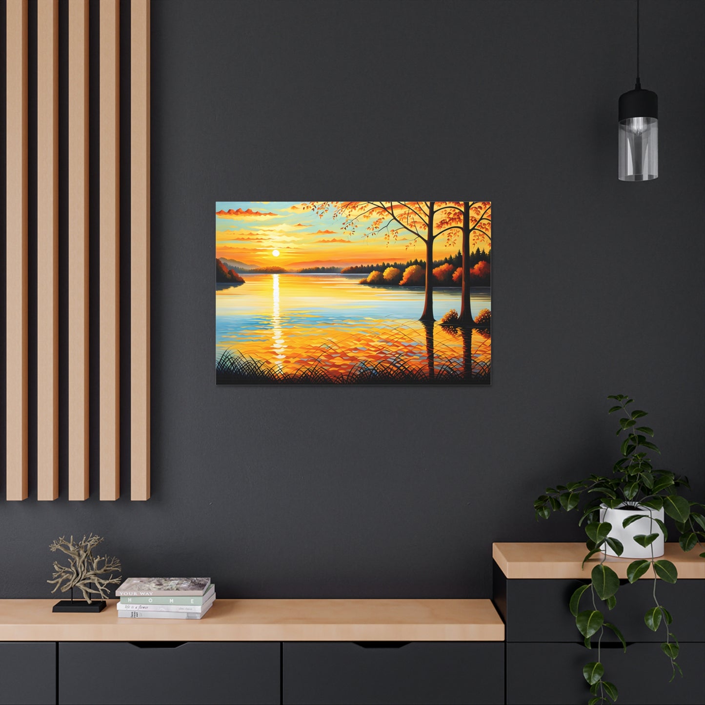 Summer’s Solace: Classic Oil Painting Wall Décor