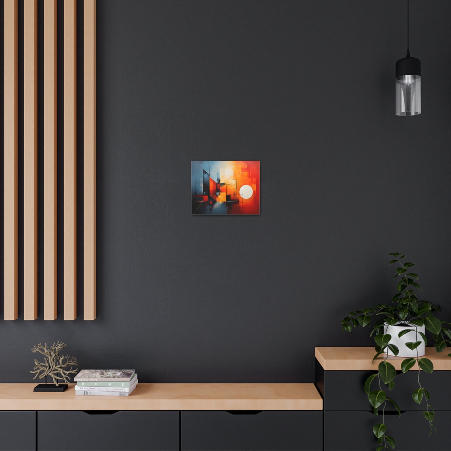 Luminous Lust: Abstract Wall Décor