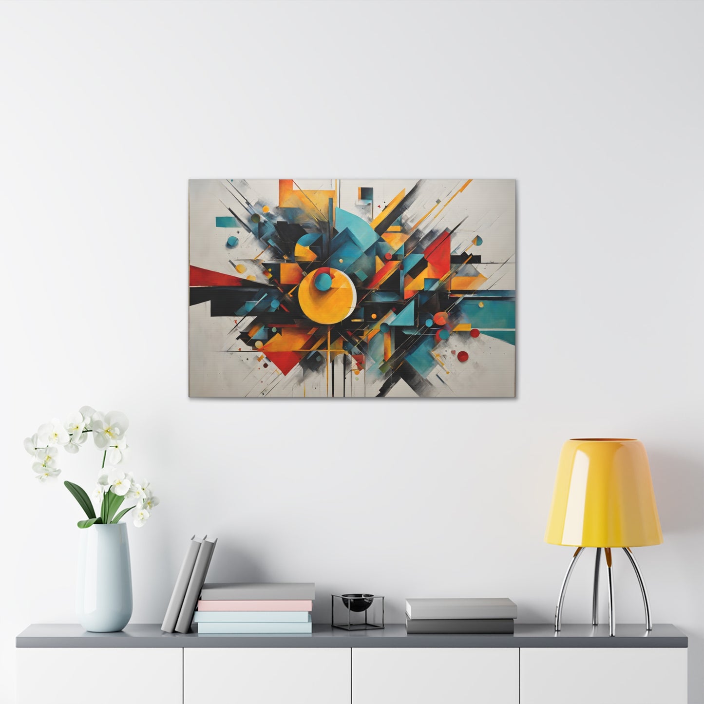 Solar Echoes: Abstract Wall Décor