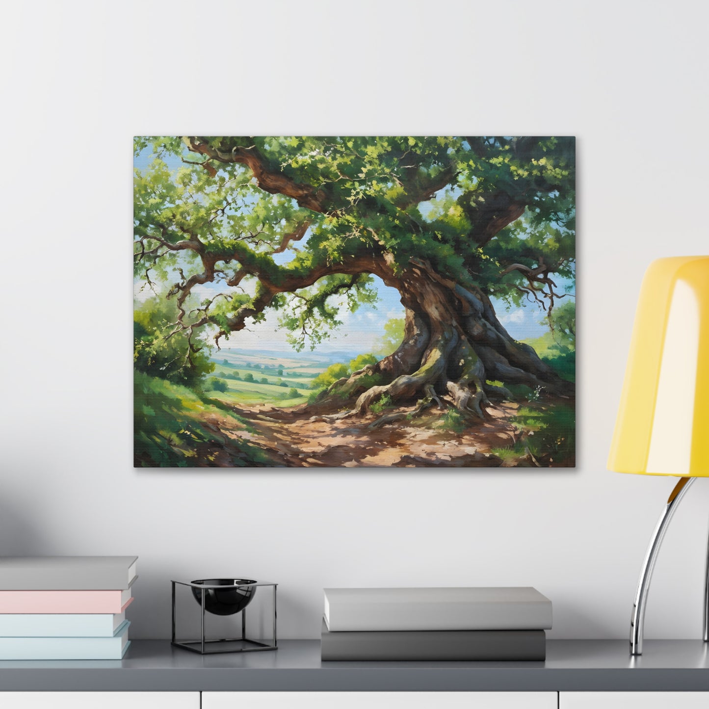 Enchanted Grove: Classic Oil Painting Wall Décor