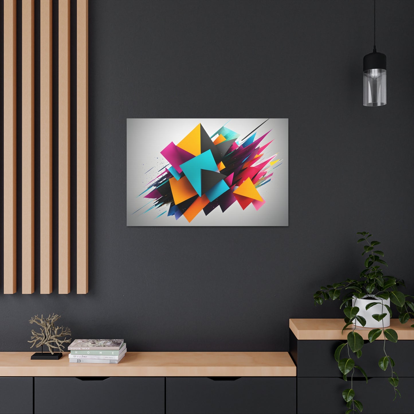 Dreamer's Echo: Abstract Wall Décor