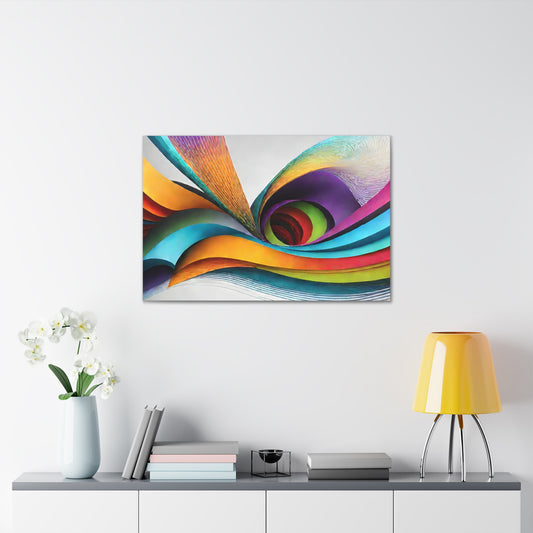 Aurora Harmony: Abstract Wall Décor