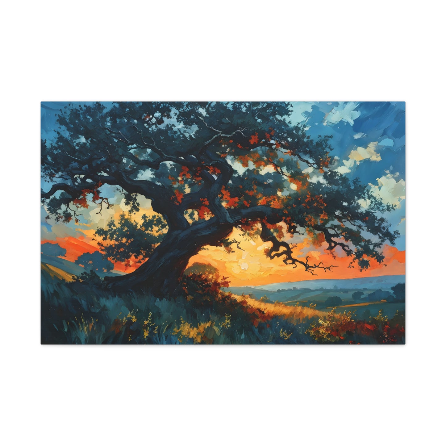 Enchanted Horizon: Classic Oil Painting Wall Décor