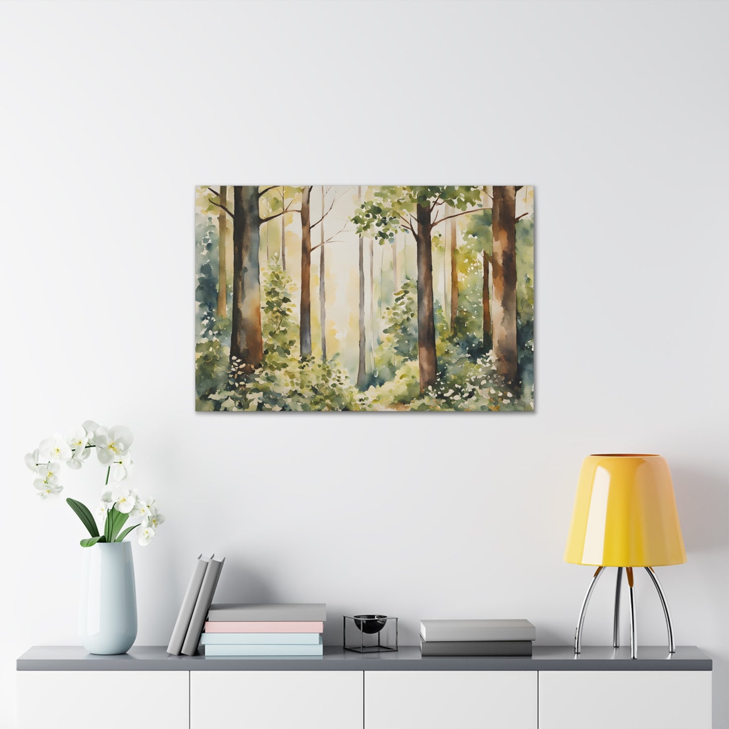 Enchanted Woodlands: Watercolor Wall Décor