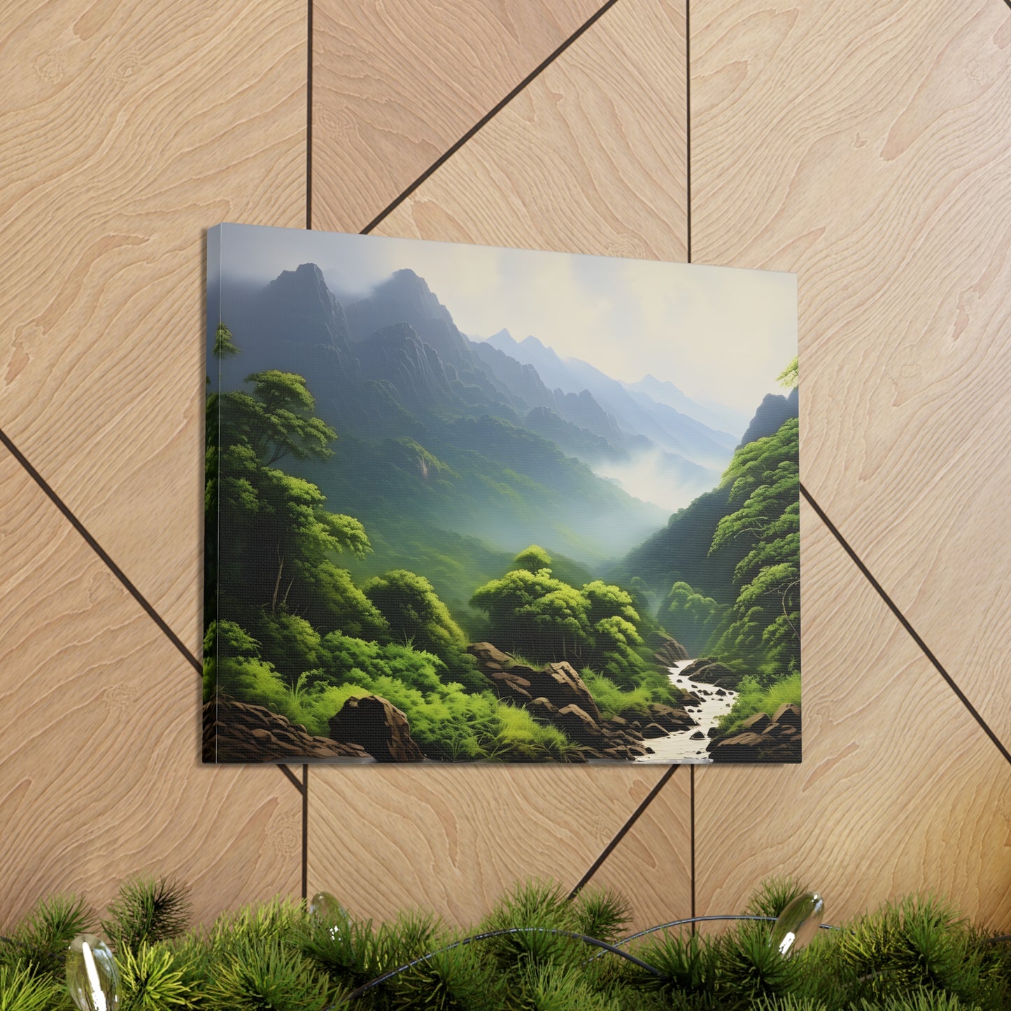 Mystical Range: Nature's Grandeur Wall Décor