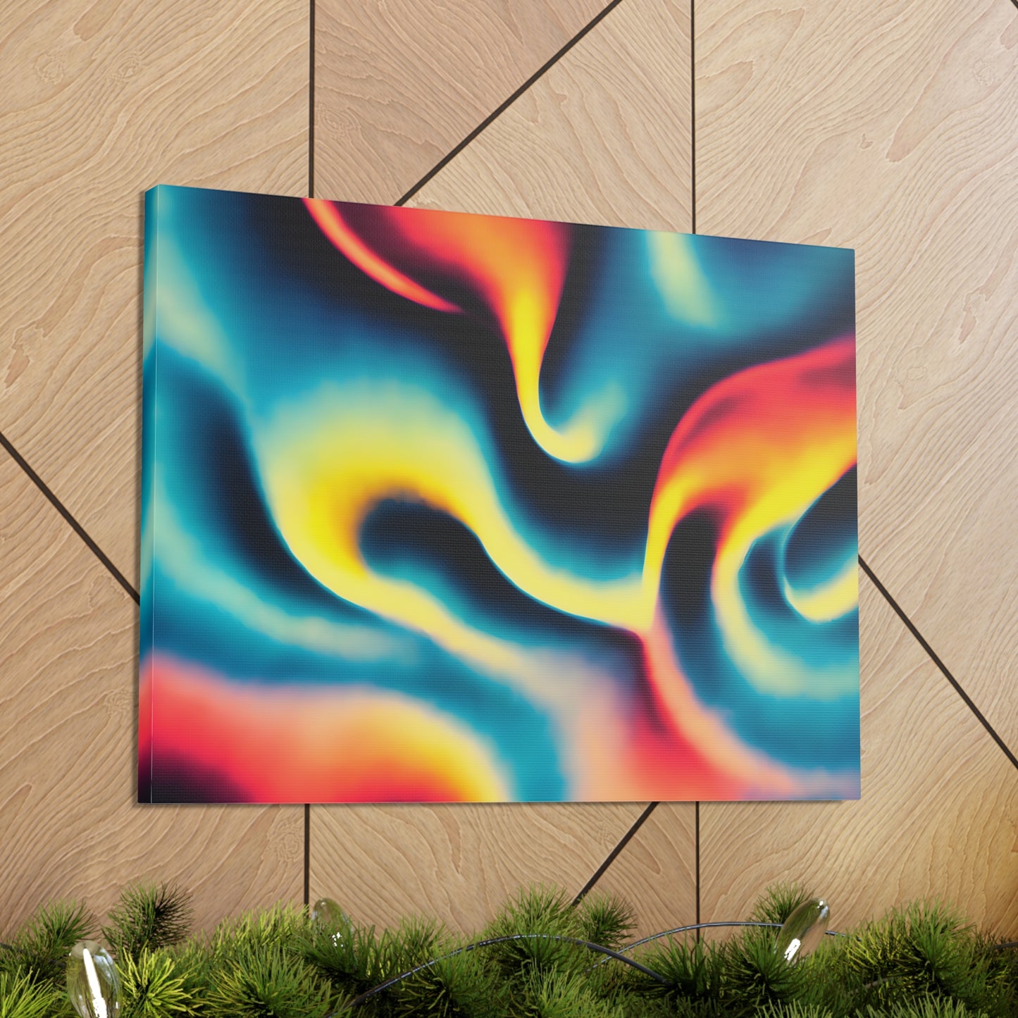 Trippy Bliss: Abstract Colors Wall Décor