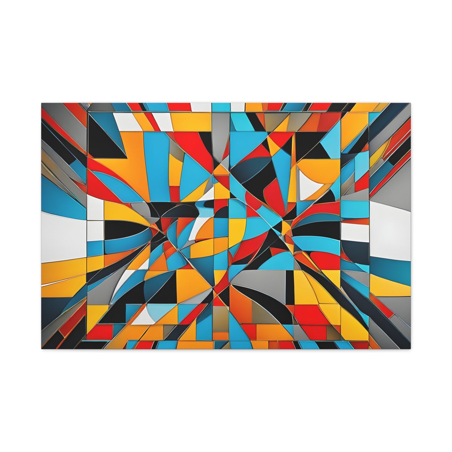 Chromatic Dreams: Abstract Wall Décor