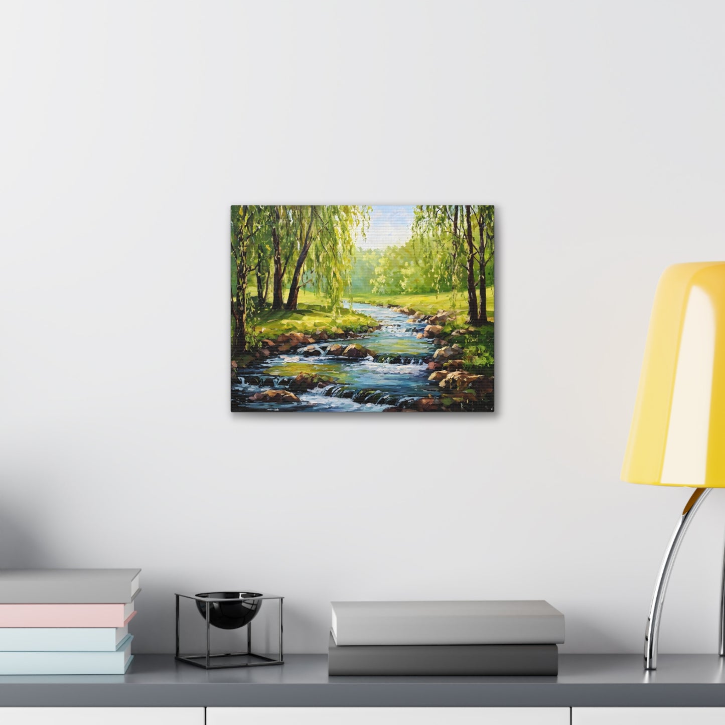 Whispering Glade: Classic Oil Painting Wall Décor