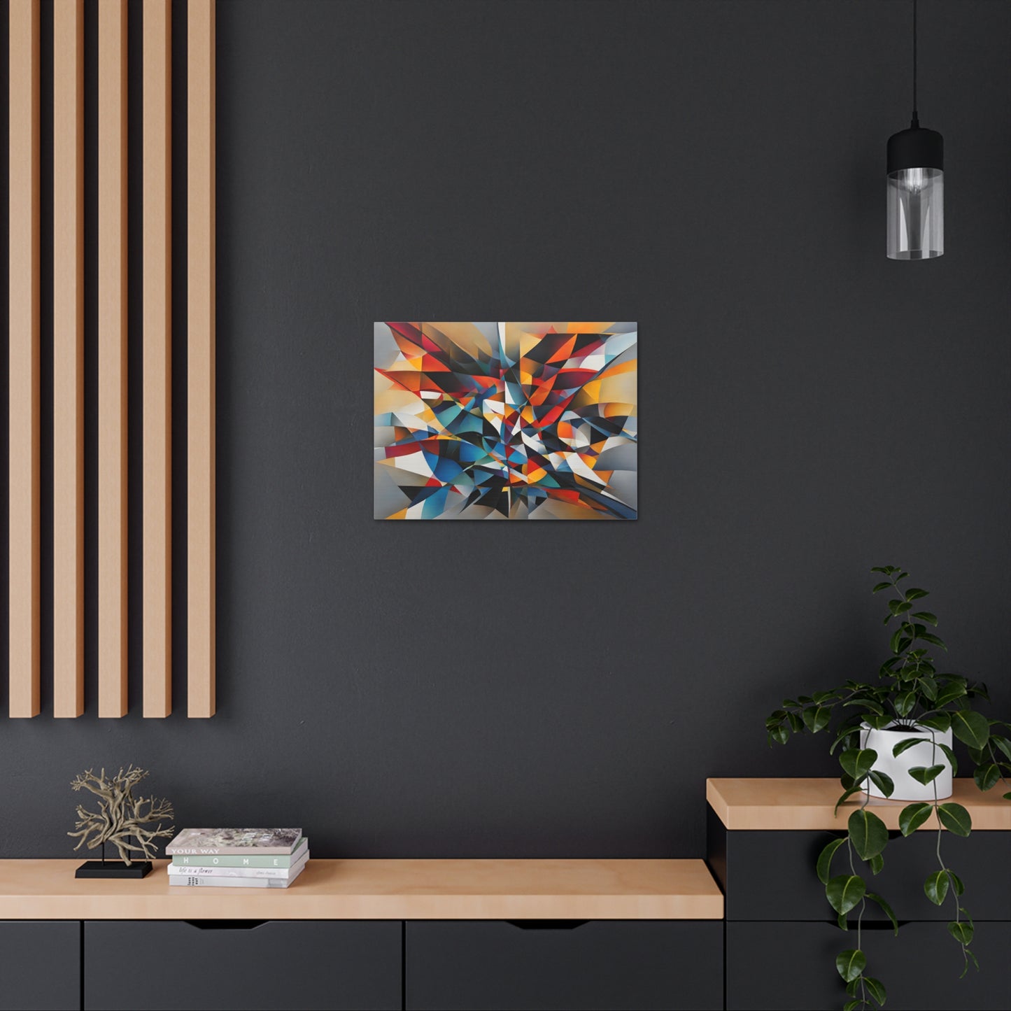 Illumined Dreams: Abstract Wall Décor