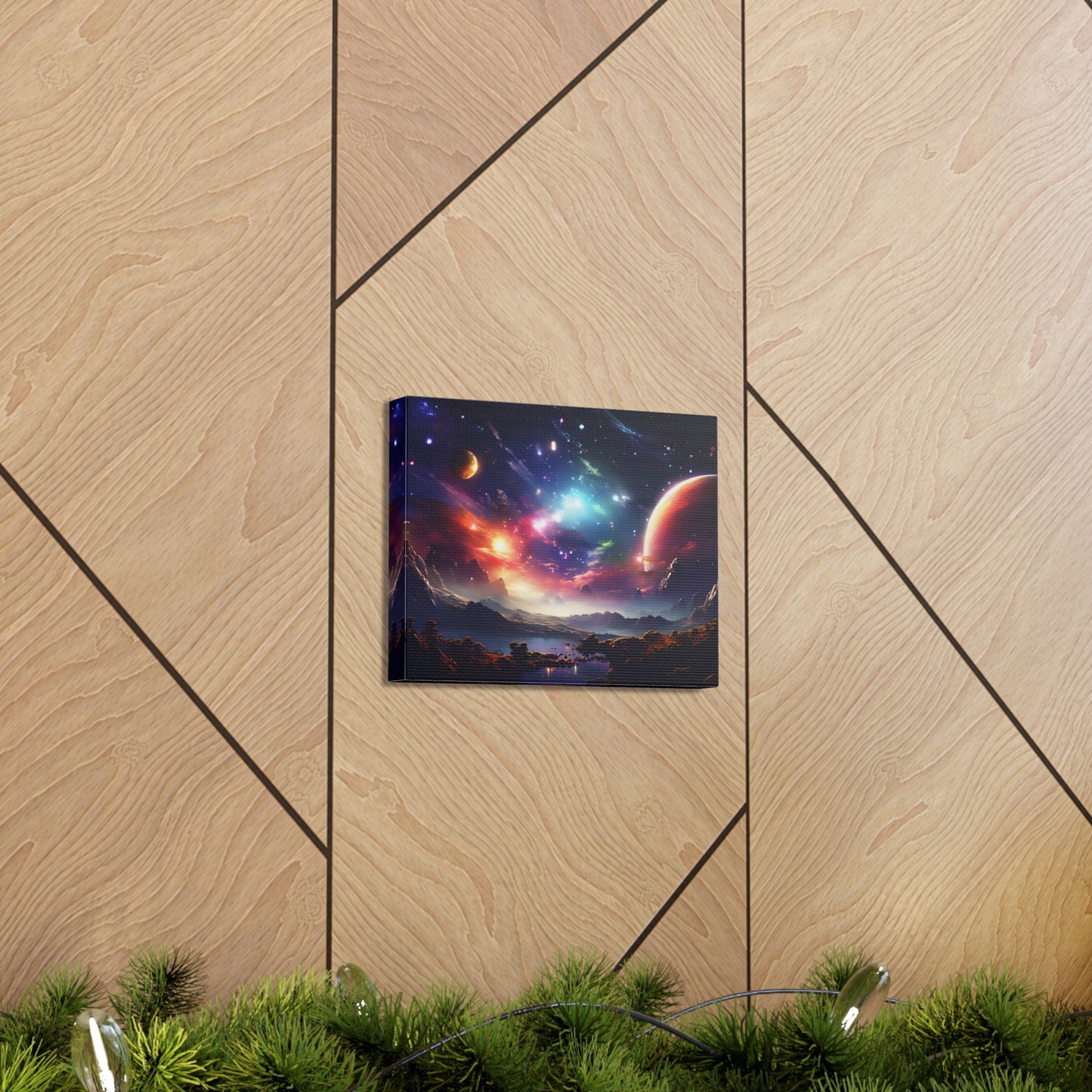 Galactic Gateway: Space Wall Décor