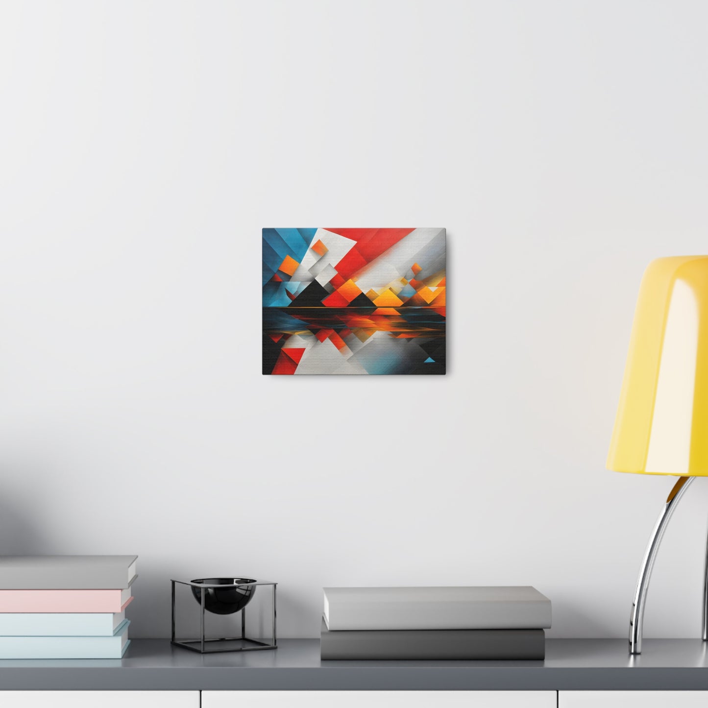 Starlit Horizon: Abstract Wall Décor