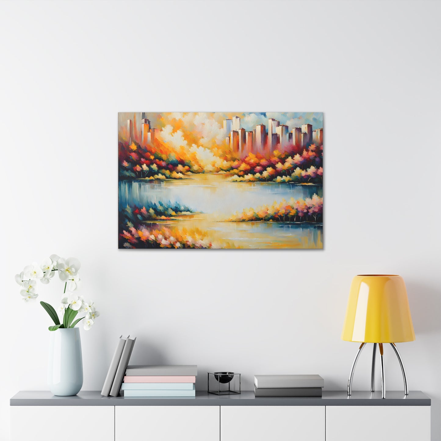 Coastal Breeze: Classic Oil Painting Wall Décor