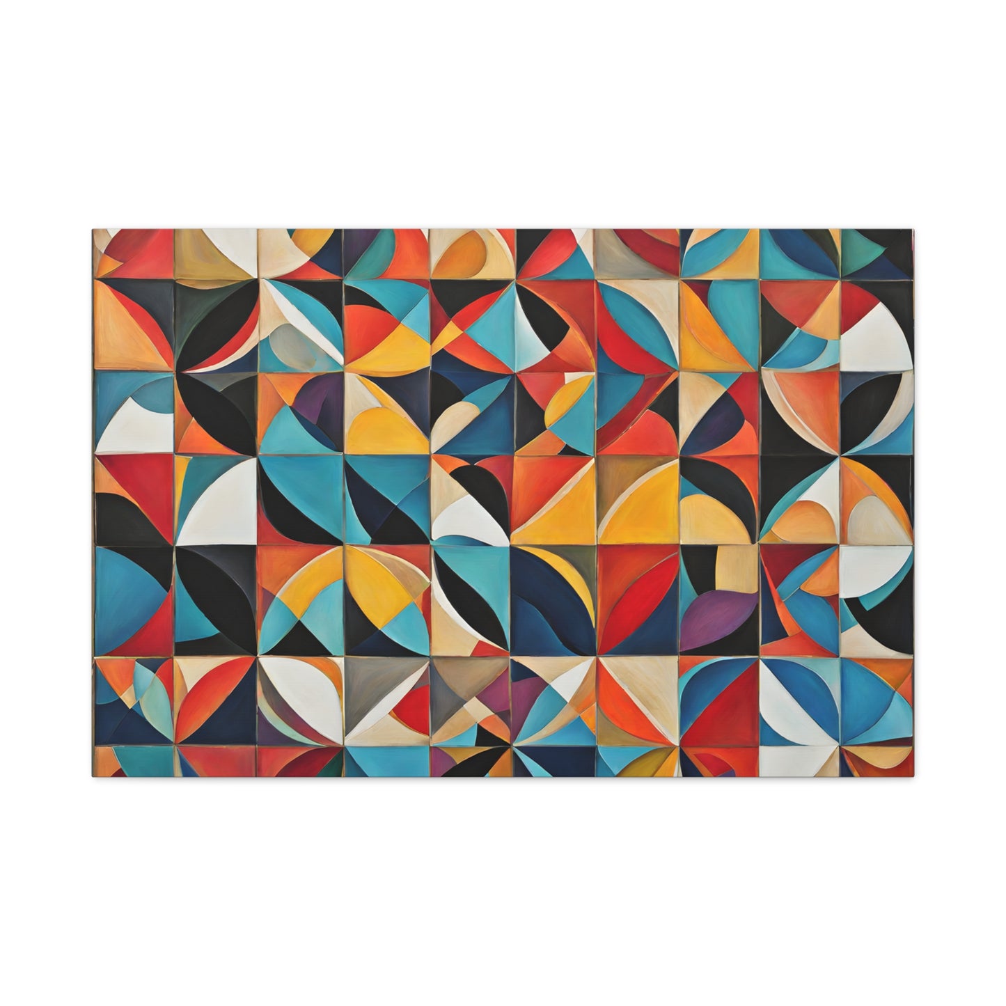 Harmonious Patterns: Abstract Wall Décor