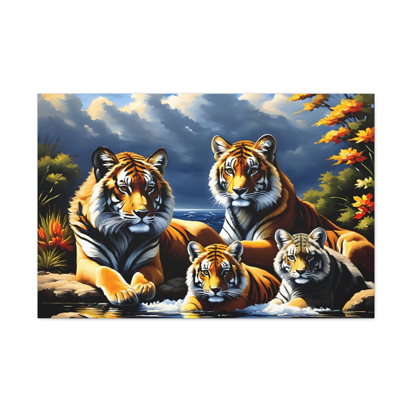 Tiger Palette: Animal Wall Décor