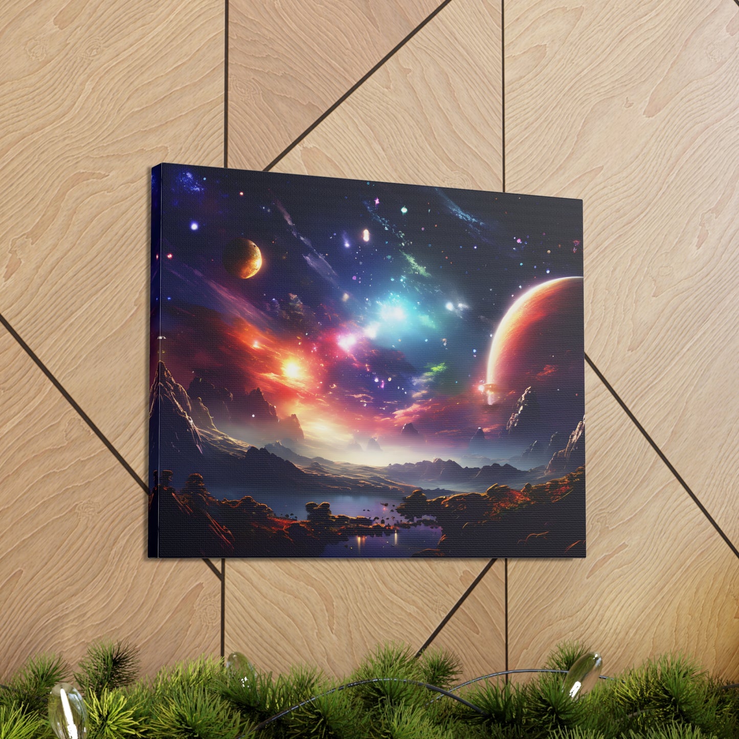 Galactic Gateway: Space Wall Décor