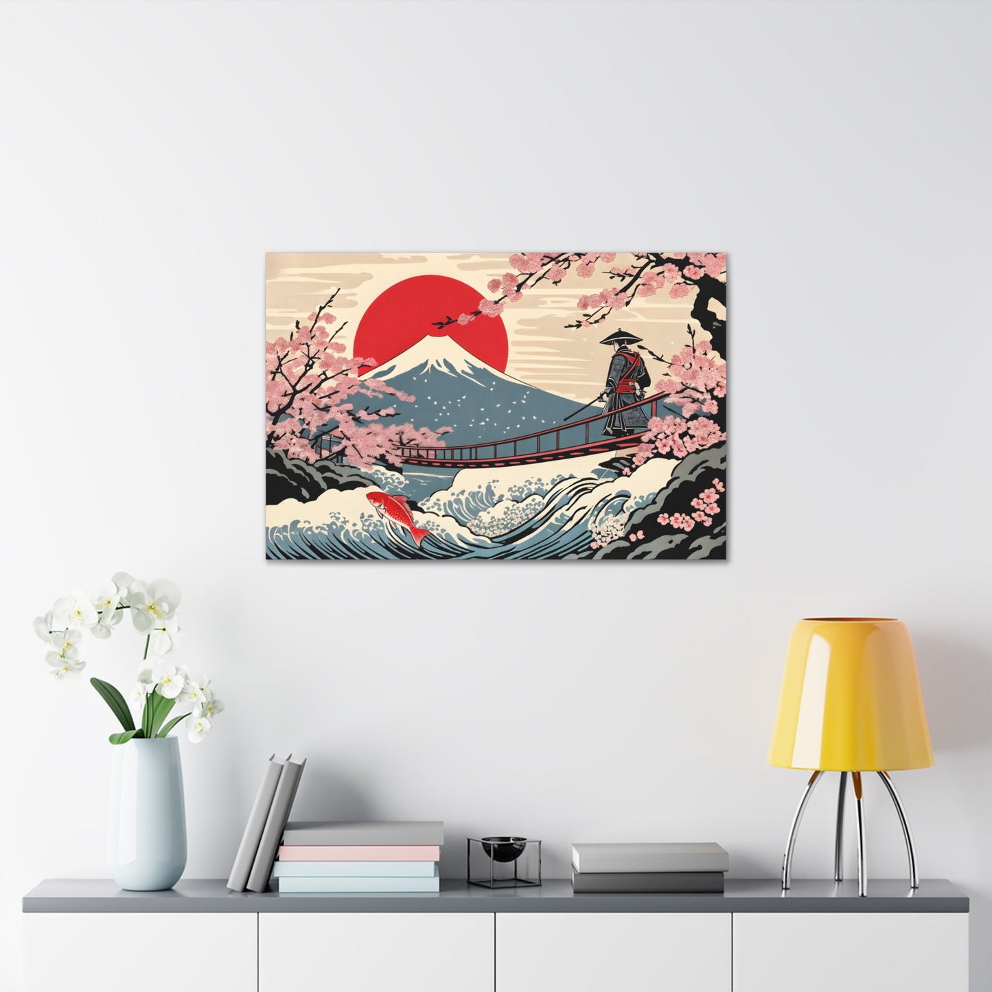 Wave Watchers: Ukiyo-e Wall Décor