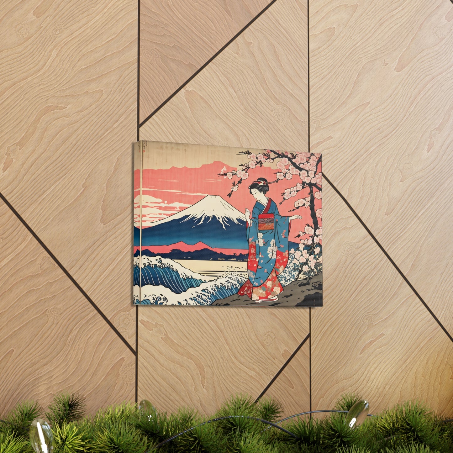 Geisha Glamour: Ukiyo-e Wall Décor