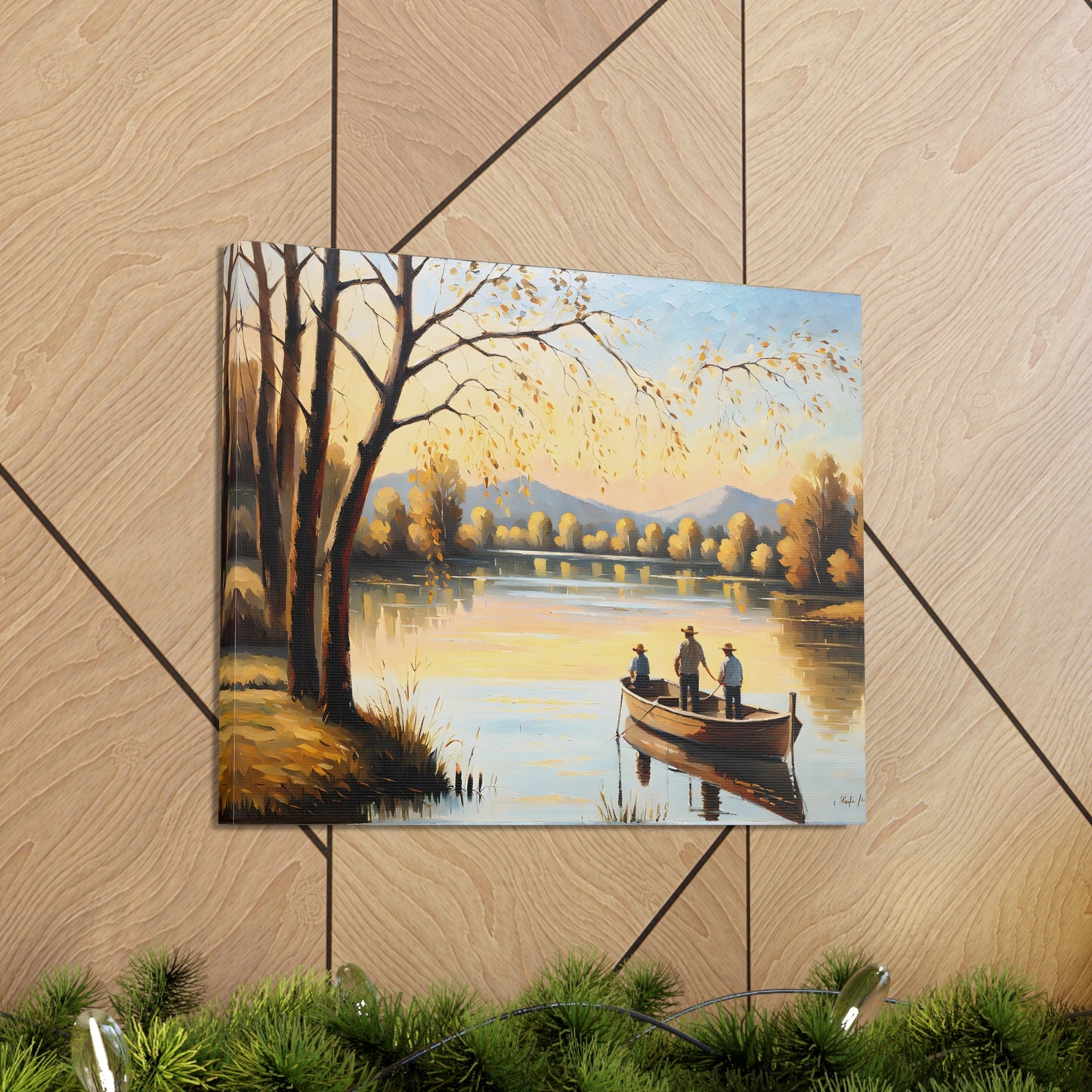 River’s Bend: Classic Oil Painting Wall Décor