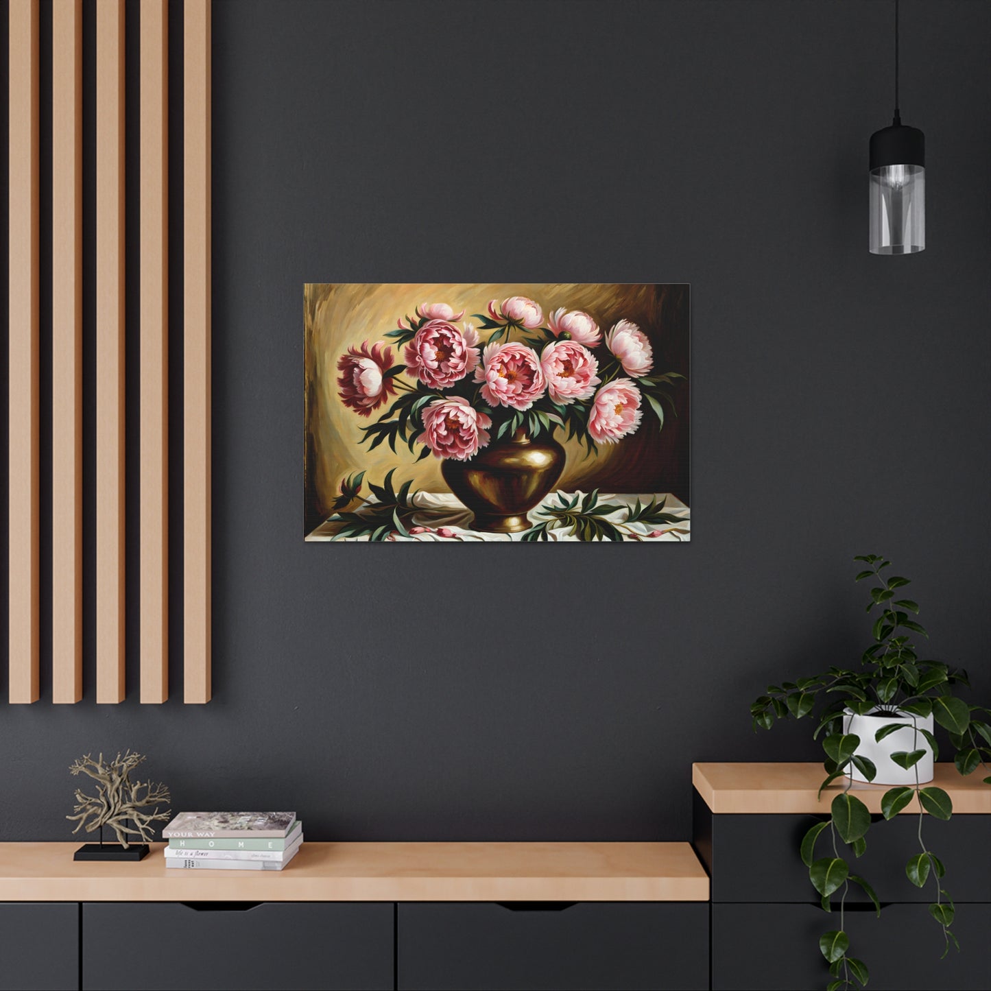 Floral Bloom: Classic Oil Painting Wall Décor